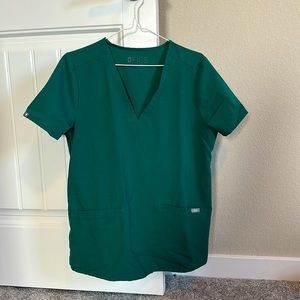 Figs green scrub top. Size S!